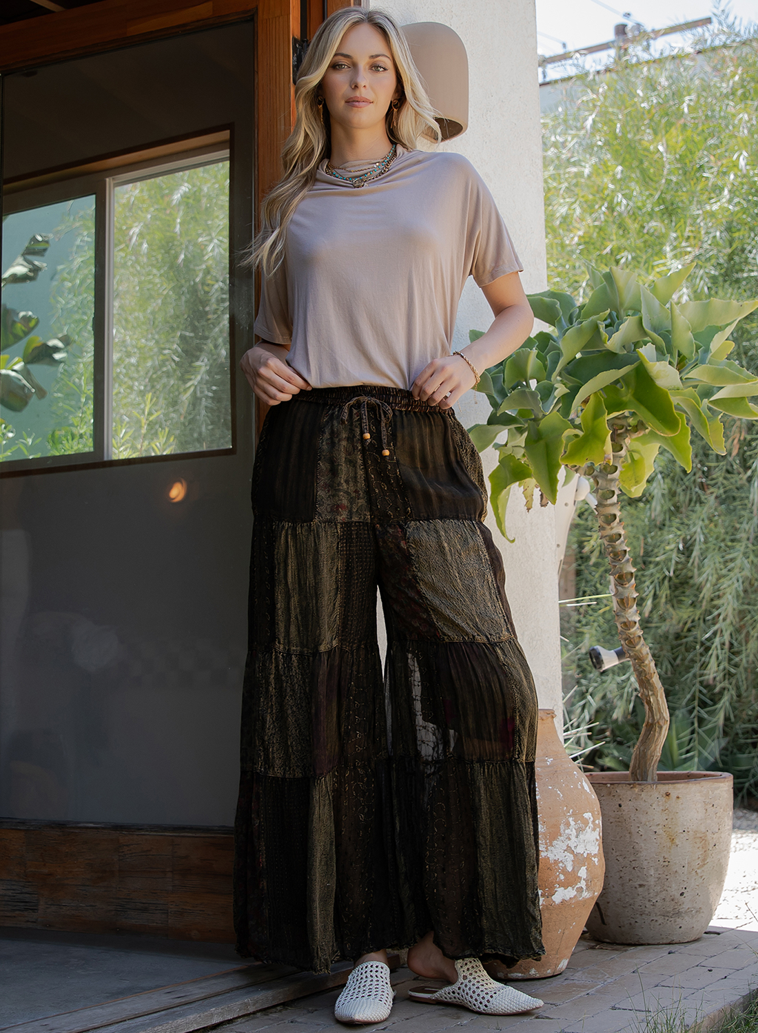 Patchwork Meadow Amber Pants