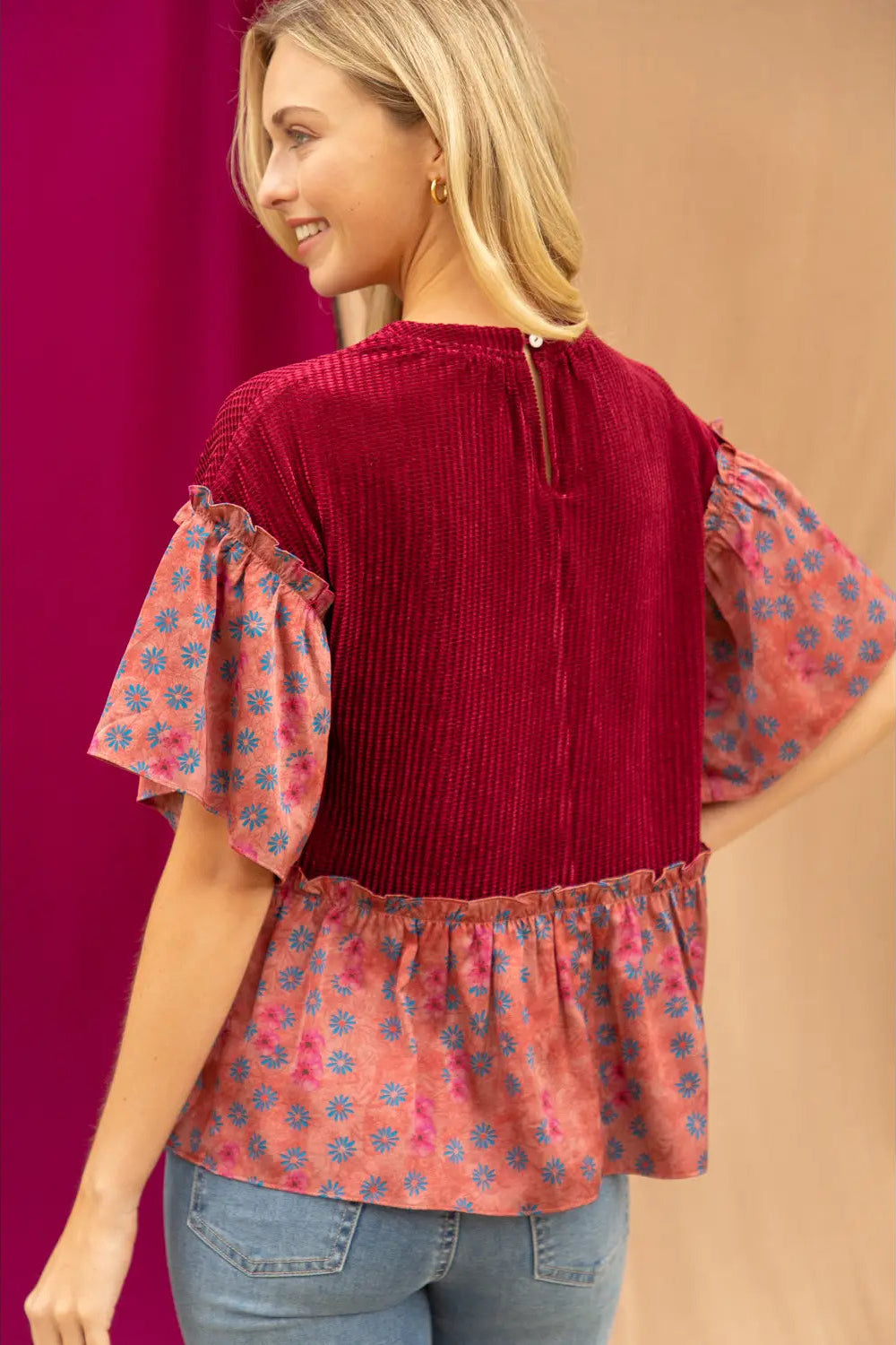 Velvet And Wildflower Cabernet Top