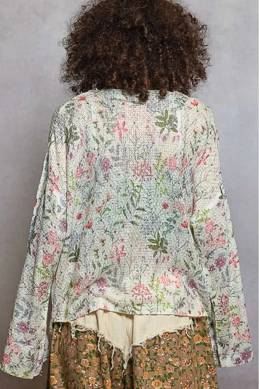 Whispering Meadow Fringe Cardigan