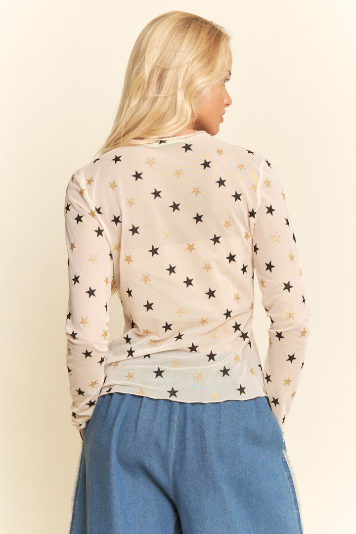 Stardust Dream Mesh Blouse