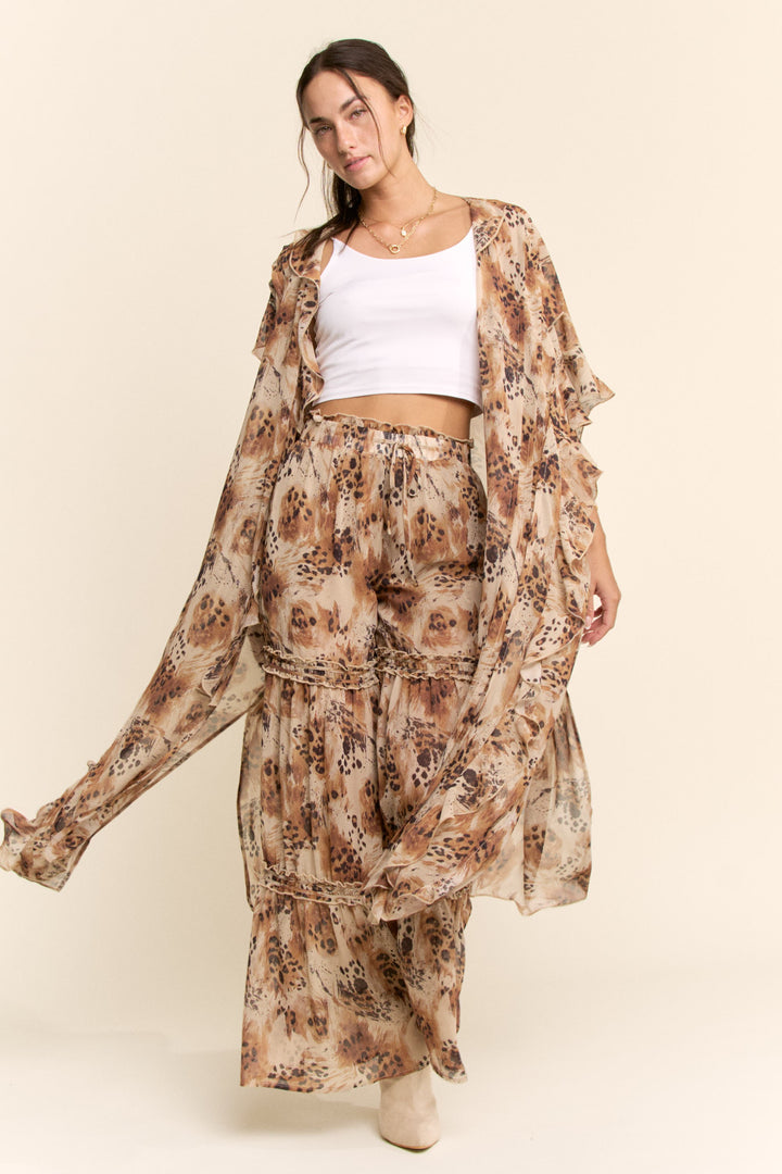 Golden Oasis Kimono