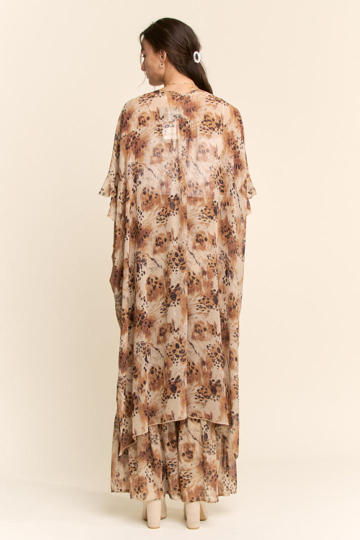 Golden Oasis Kimono