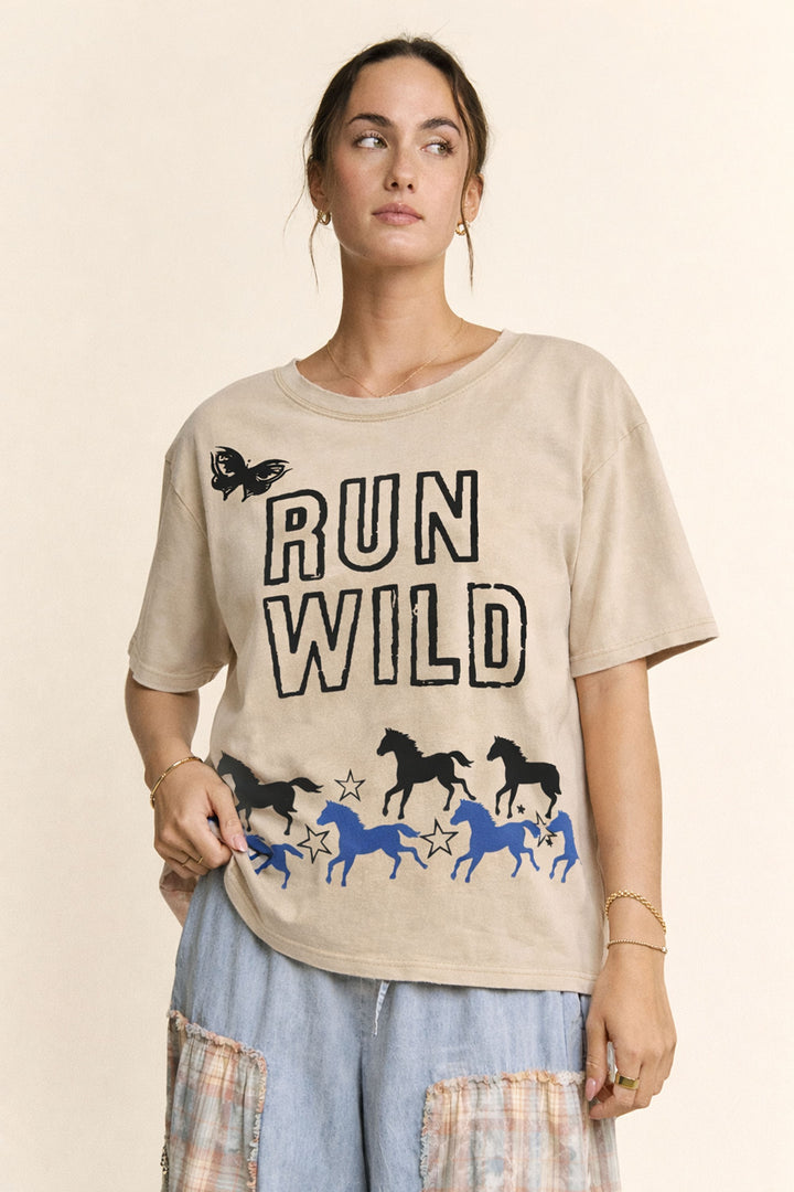 Run Wild Cotton Top