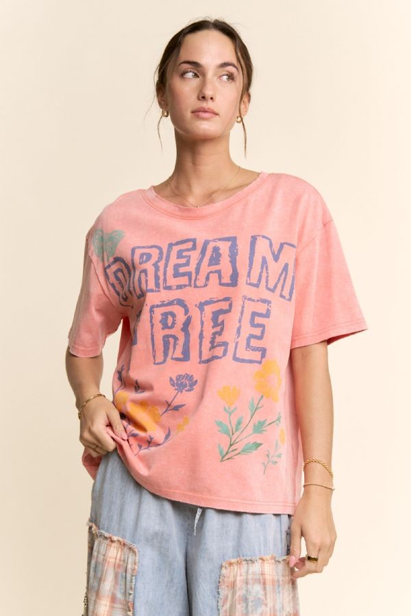 Dream Free Pink Cotton Top