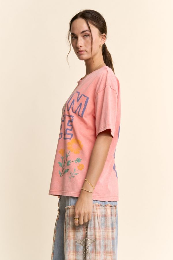 Dream Free Pink Cotton Top