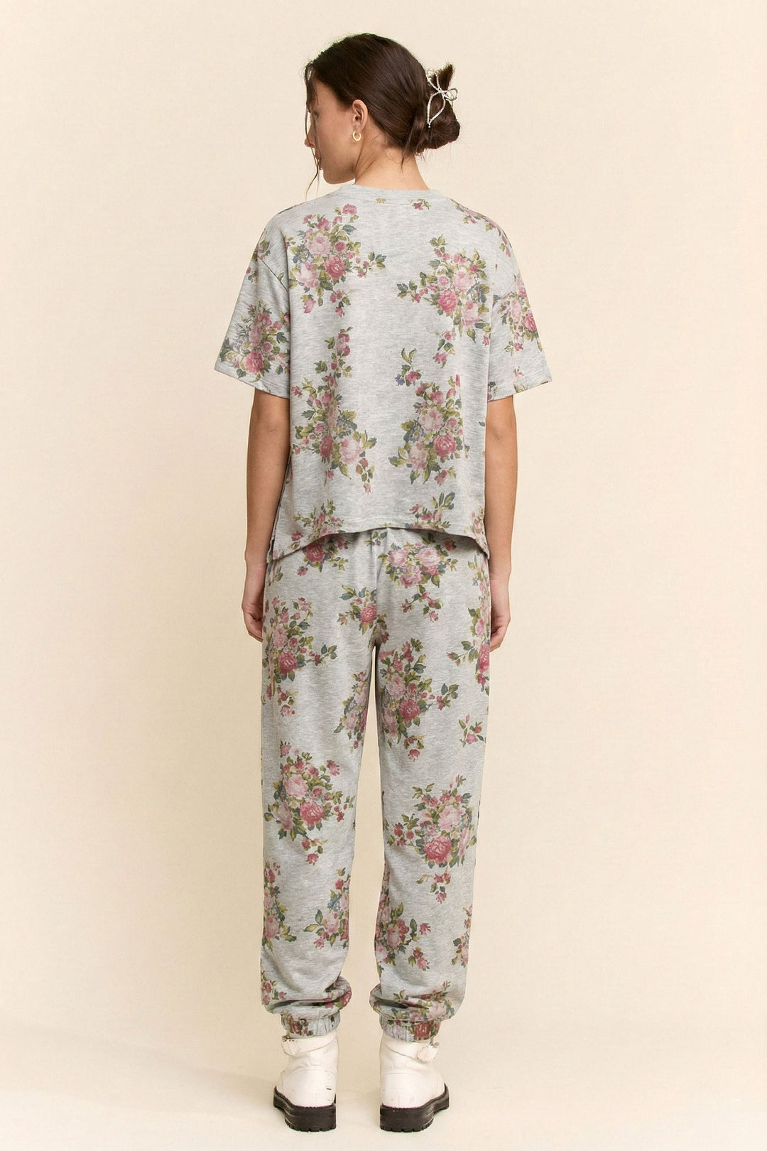 Heather Grey Garden Pants