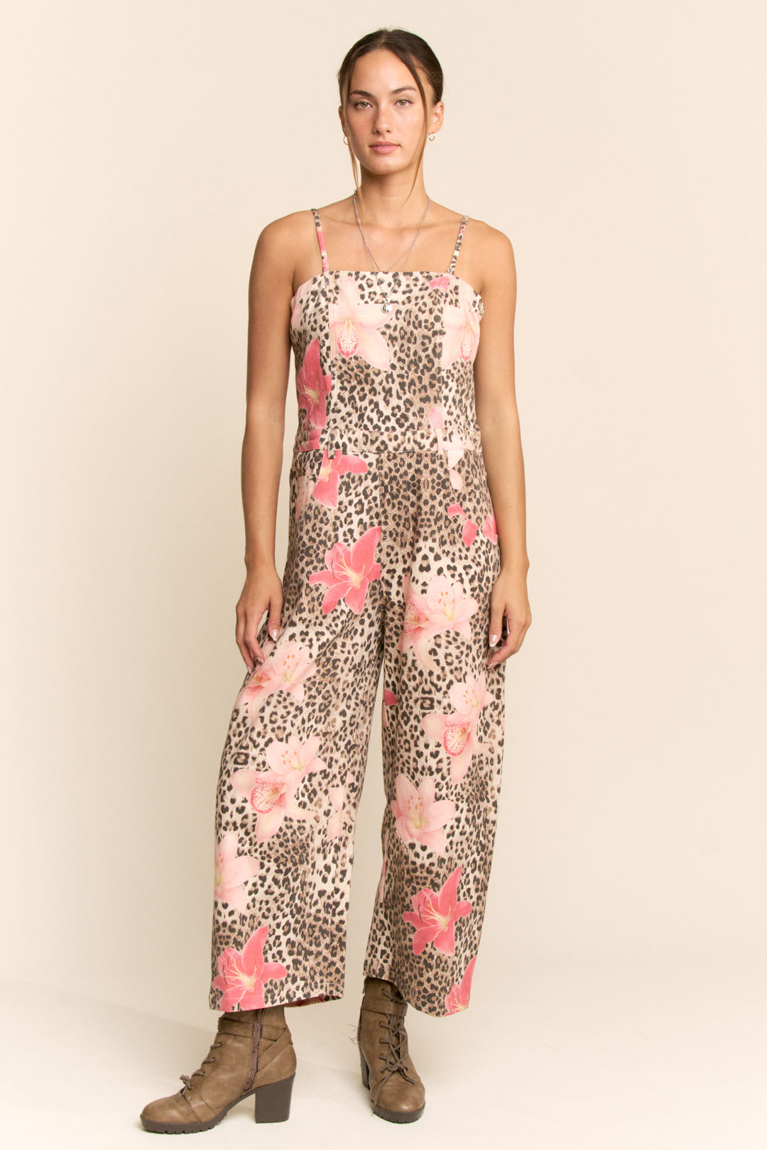Fierce And Floral Lily Overalls
