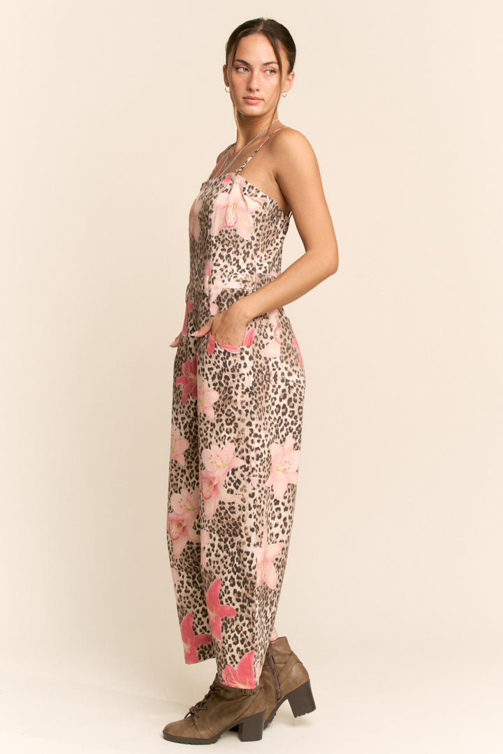 Fierce And Floral Lily Overalls