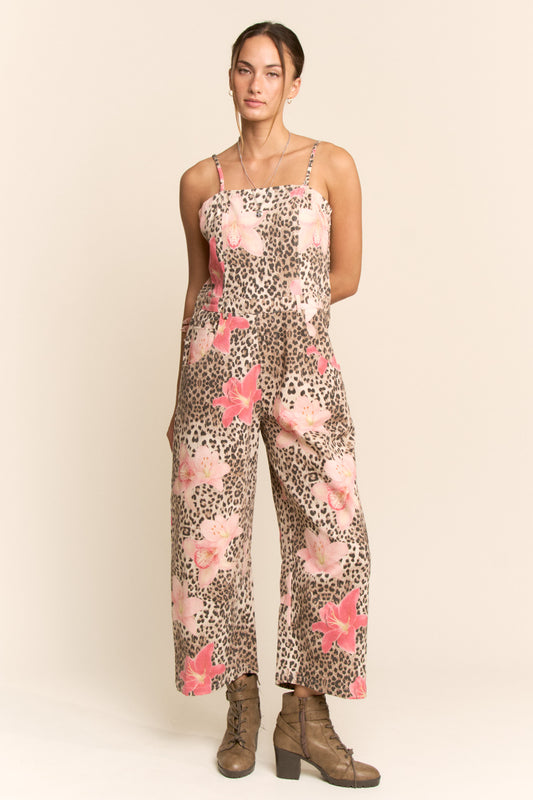 Fierce And Floral Lily Overalls