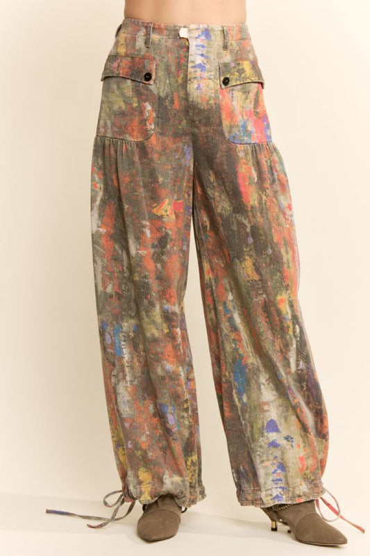 Color Fusion Splash Jeans