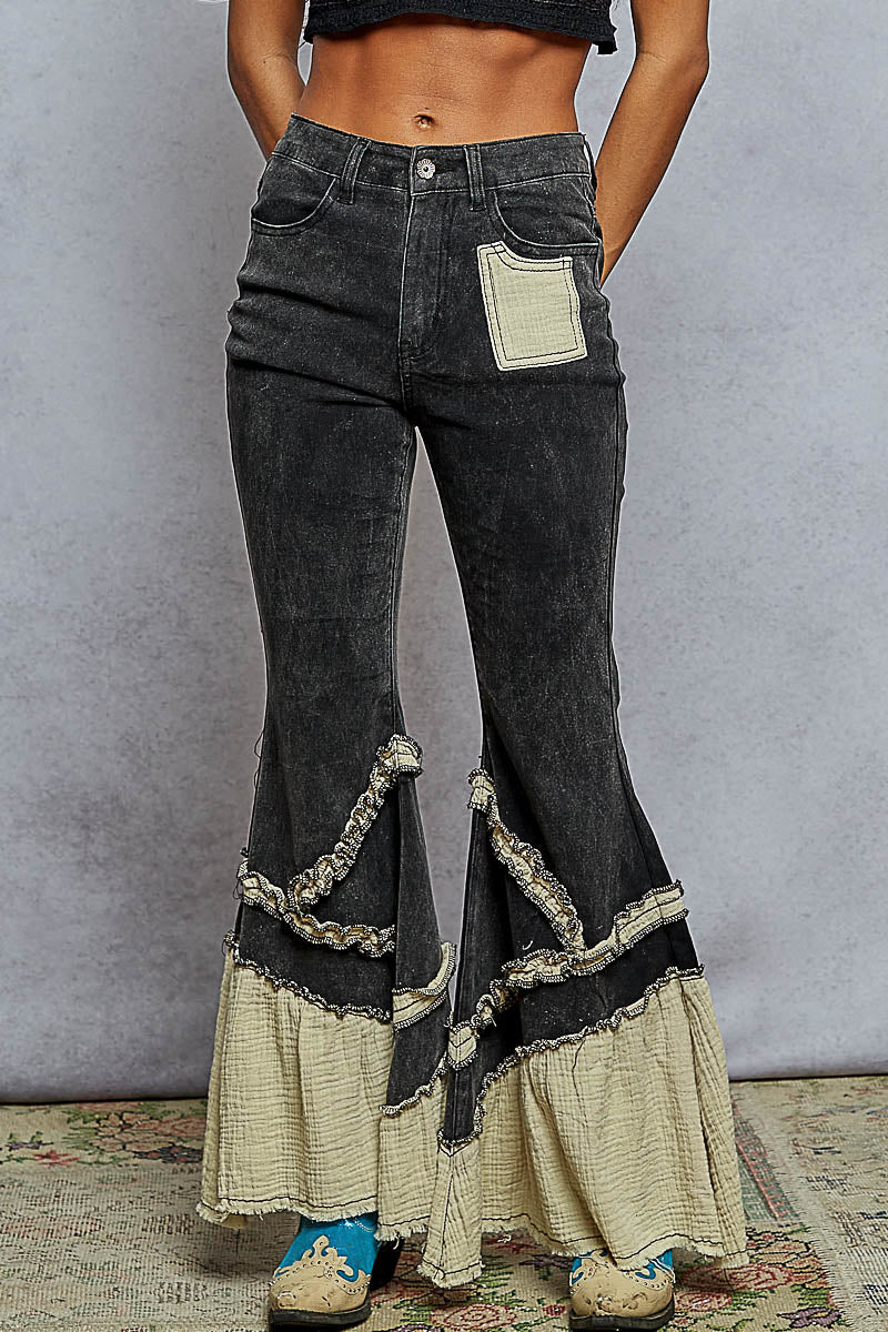 Café Noir Flare Pants