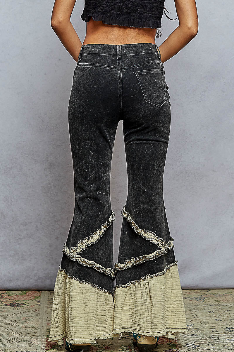Café Noir Flare Pants