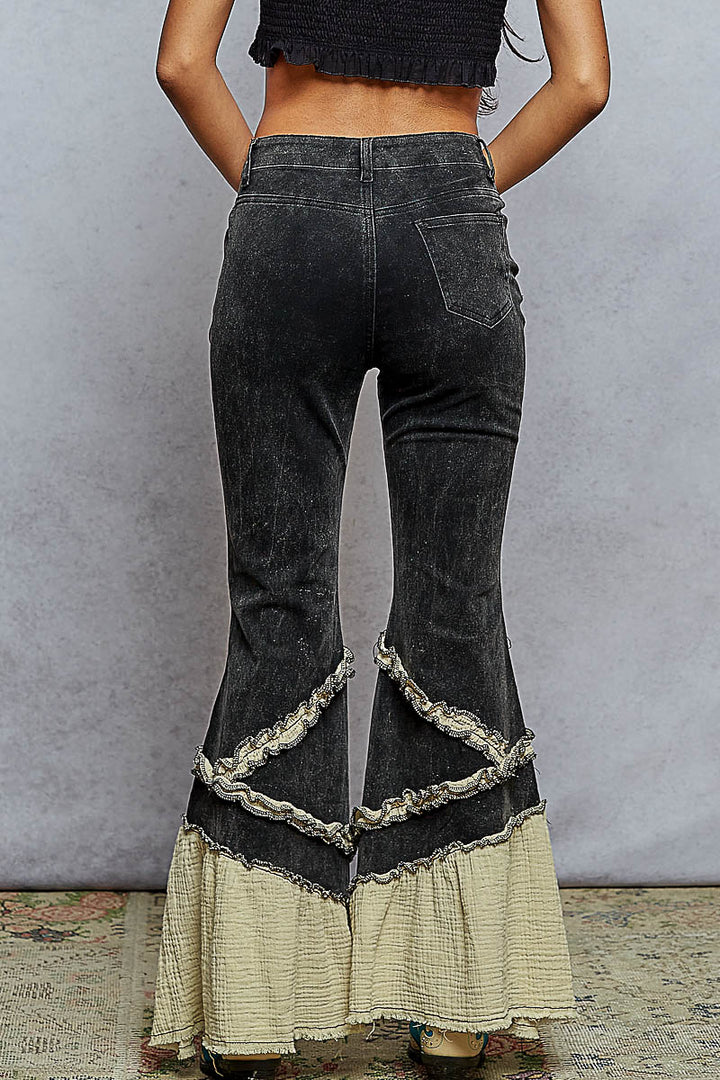 Café Noir Flare Pants