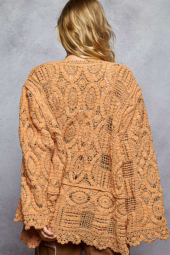 Ginger Crochet Cardigan
