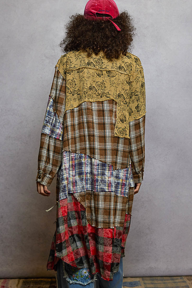 Brass &amp; Bloom Cotton Shirt Dress