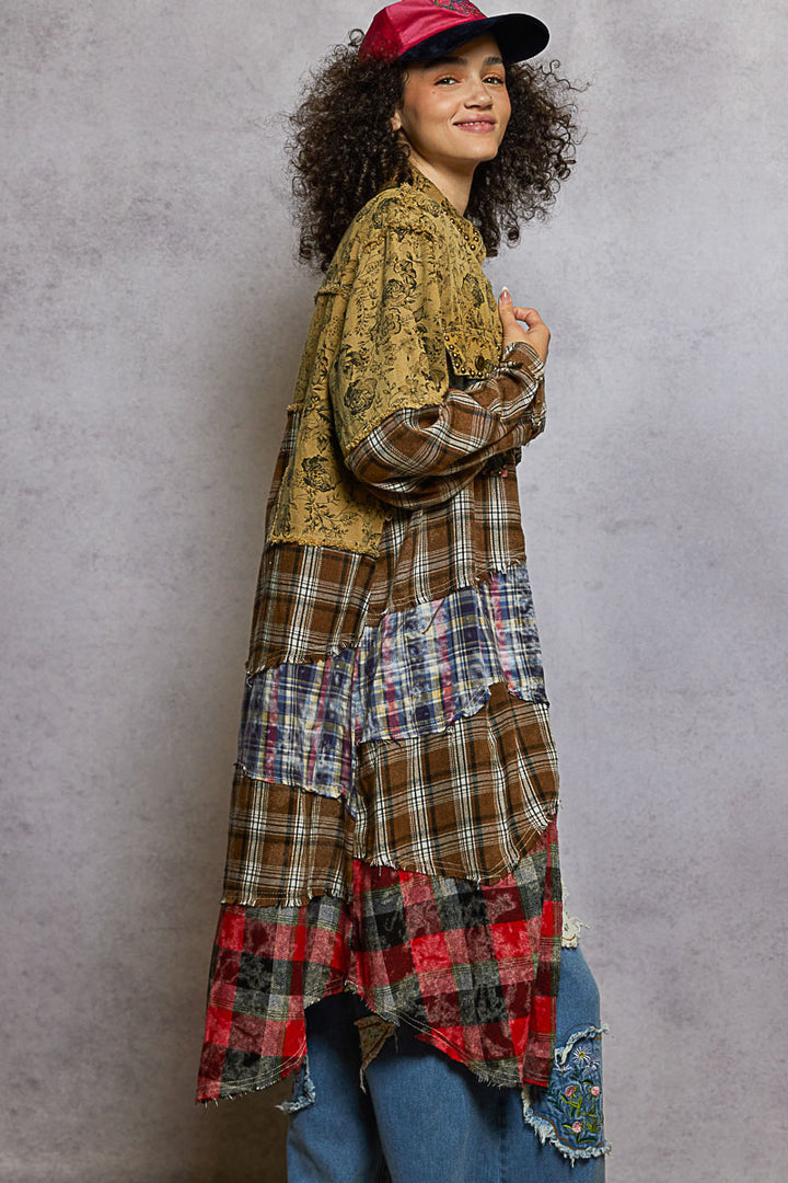 Brass &amp; Bloom Cotton Shirt Dress