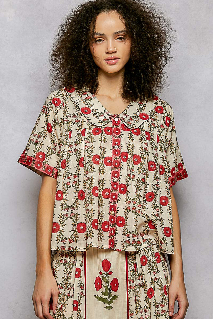 Zinnia Garden Top