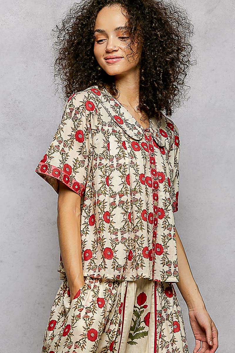 Zinnia Garden Top
