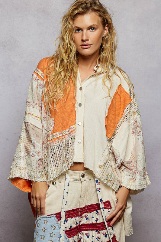 Georgia Breeze Oversized Cotton Top