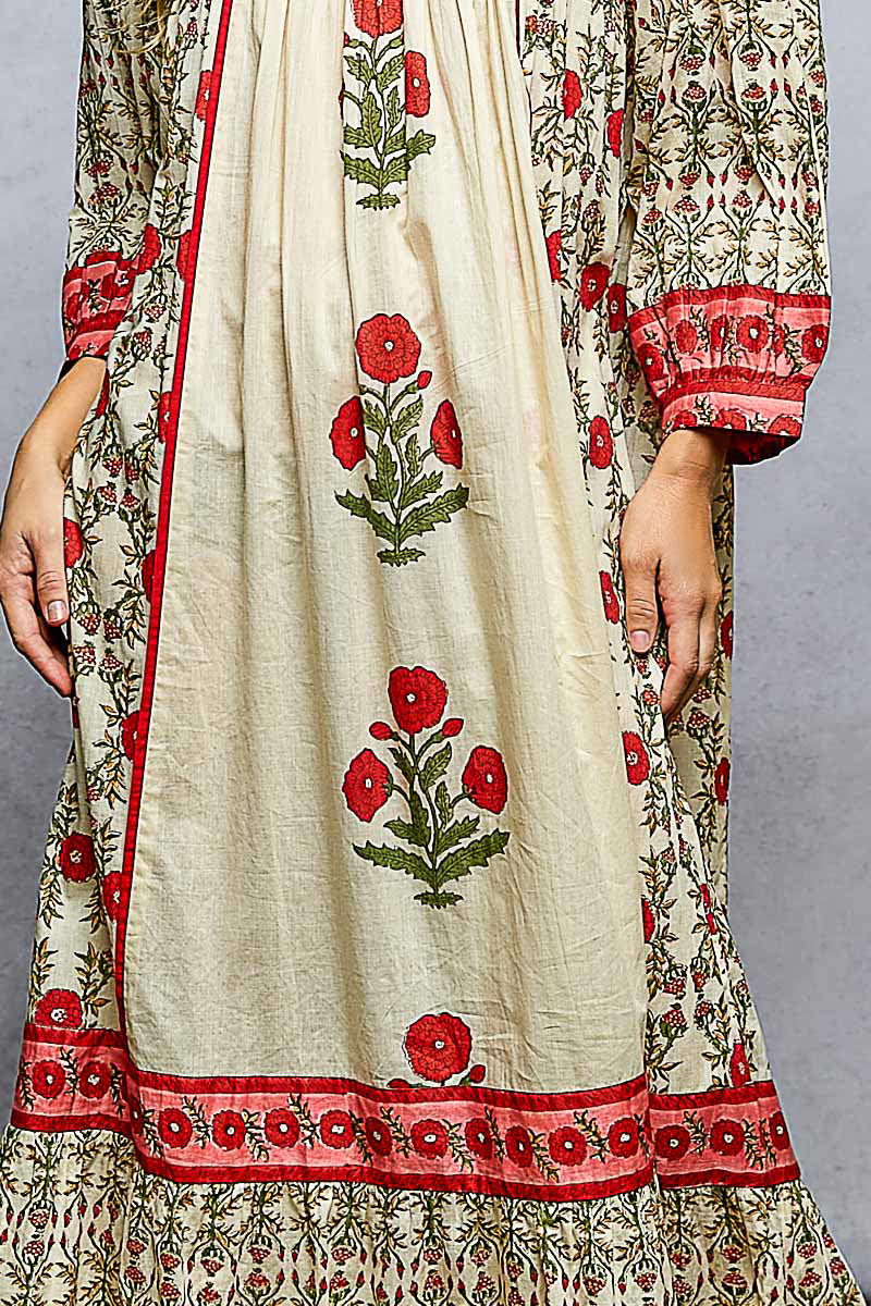 Zinnia Garden Maxi Dress