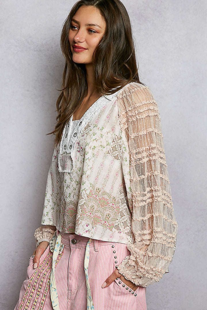 Blush Petal Blouse