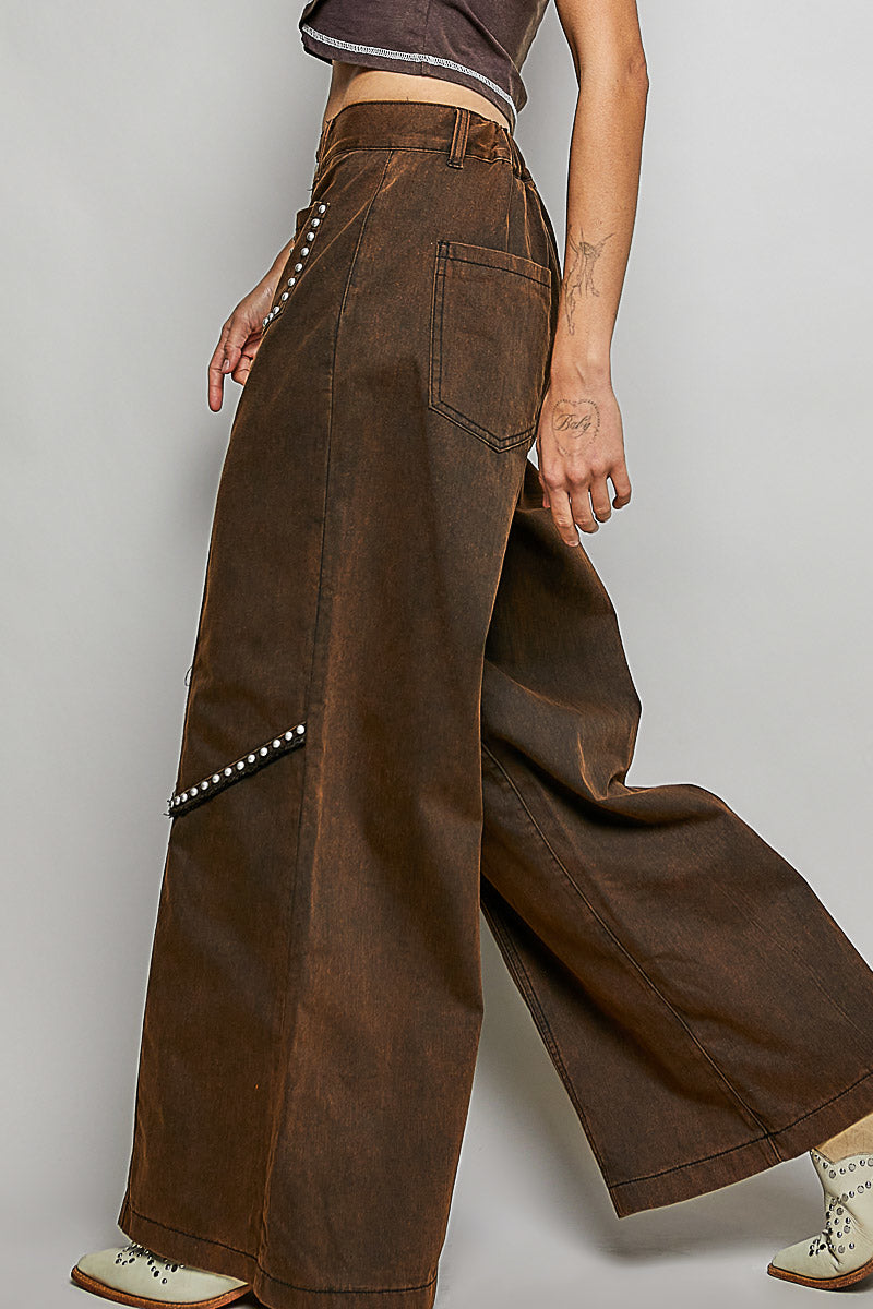 Prairie Spice Studded Denim