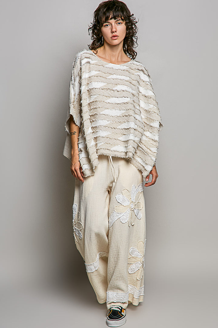 Sahara Breeze Poncho Blouse