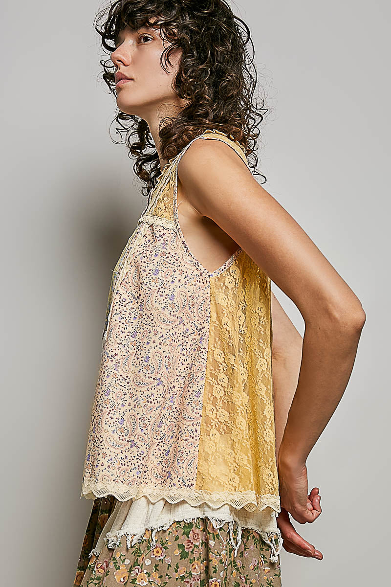 Honey Blossom Lace Top