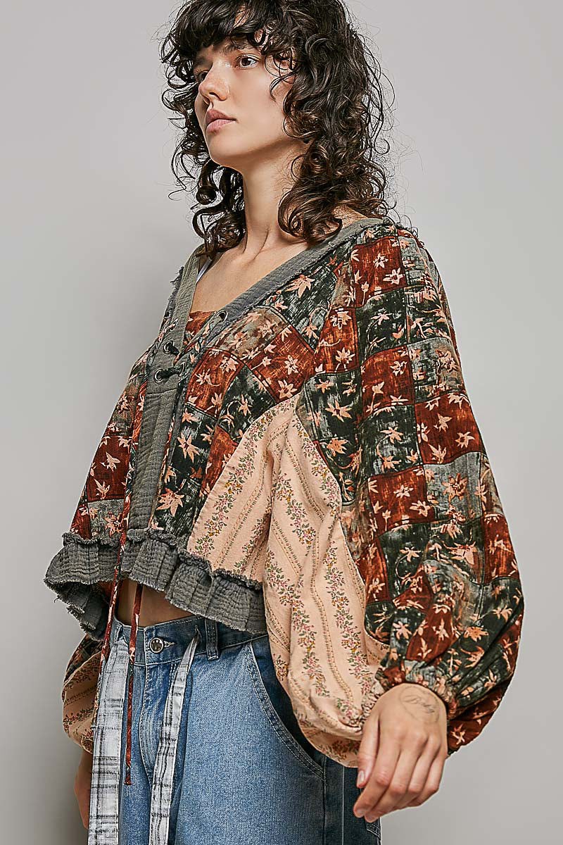 Sierra Cotton Crop Blouse