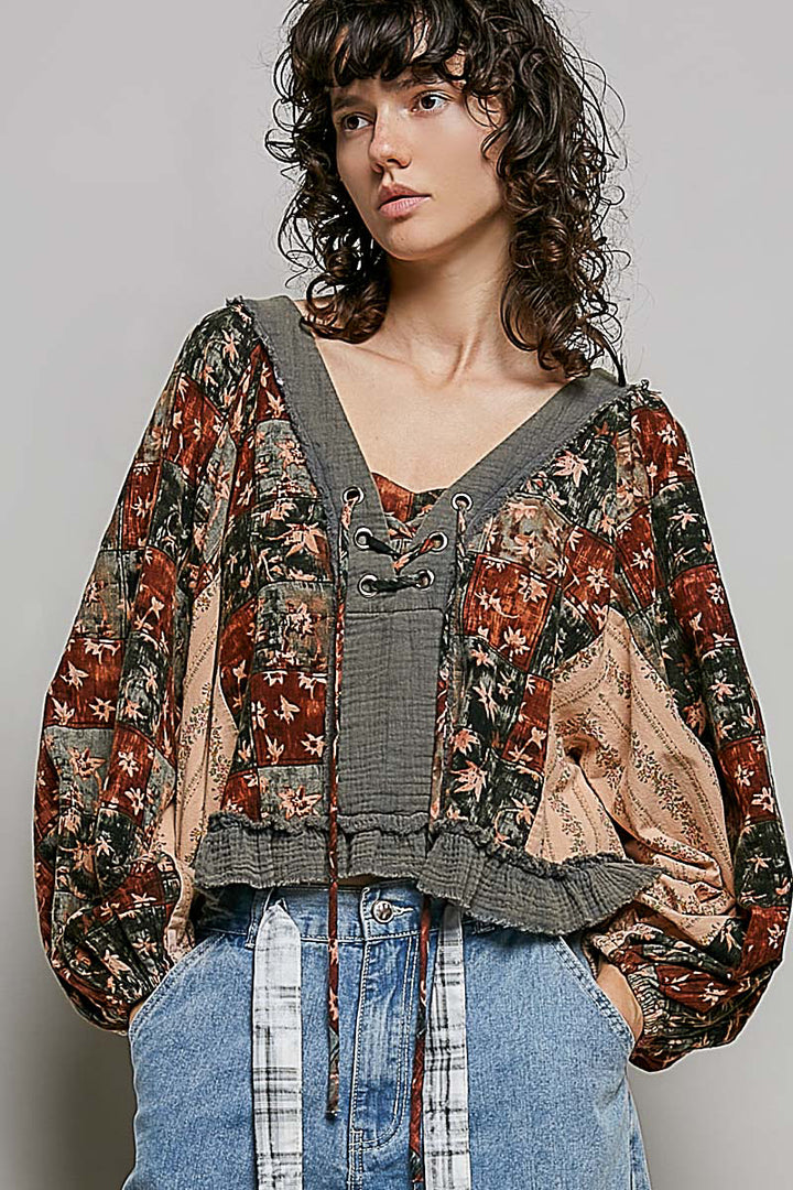 Sierra Cotton Crop Blouse