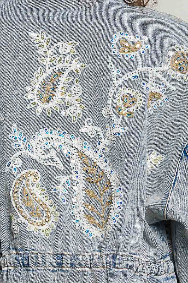 Stardust Pearl Jean Jacket