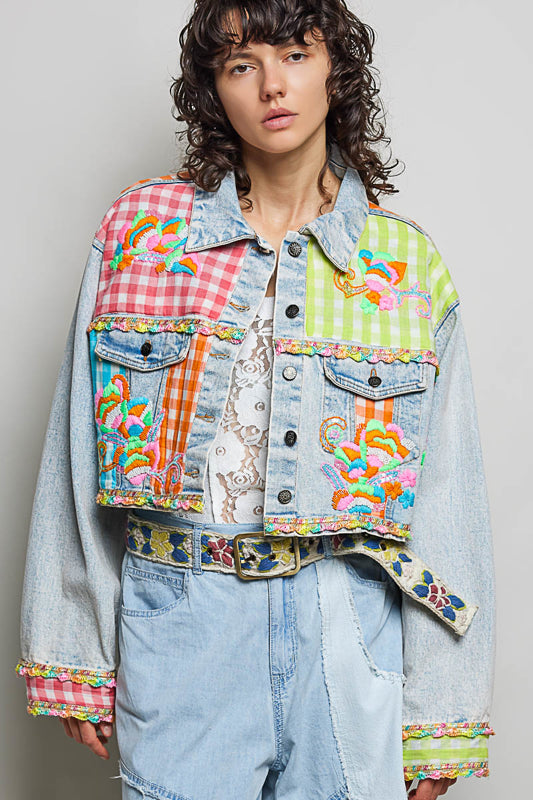 Electric Dreamcatcher Cropped Jacket