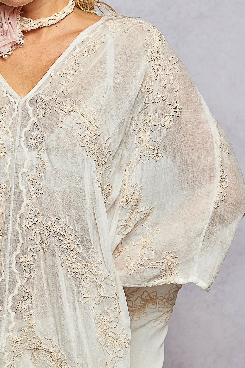 White Sands Oasis Poncho