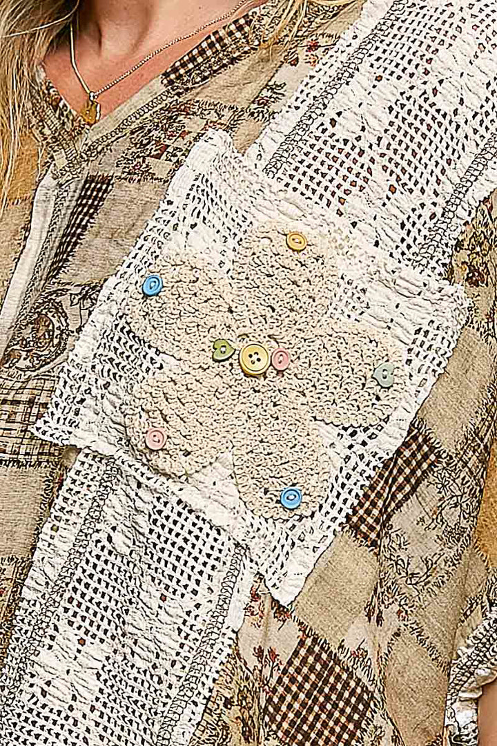 Prairie Dreams Patchwork Top