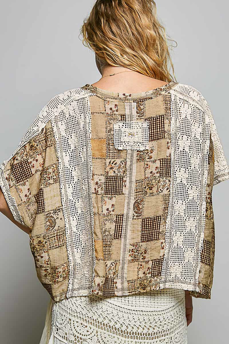 Prairie Dreams Patchwork Top