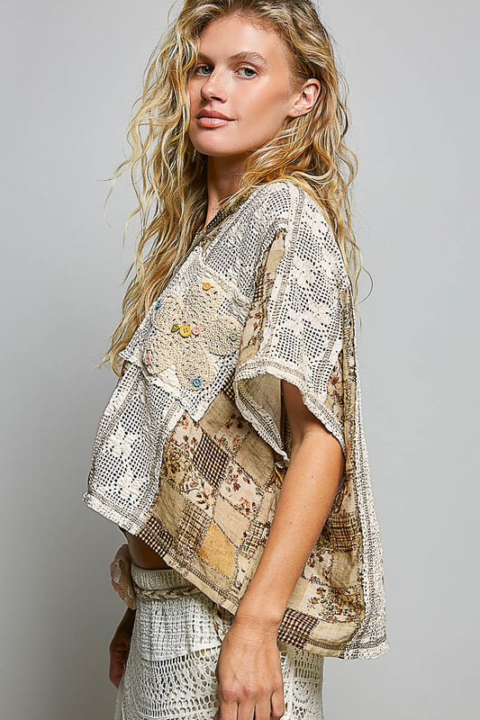 Prairie Dreams Patchwork Top