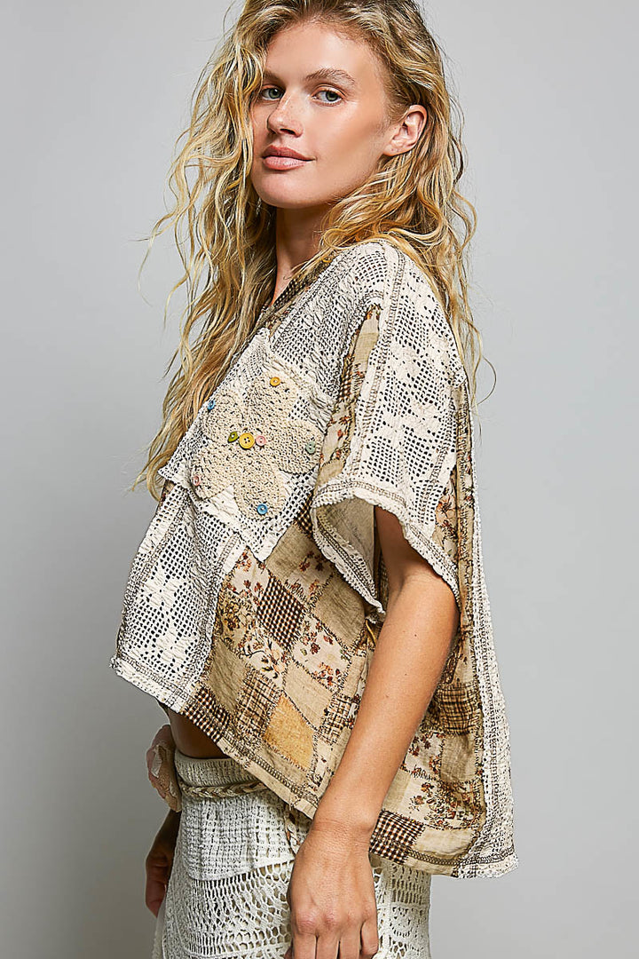 Prairie Dreams Patchwork Top