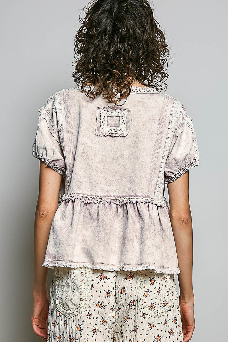 Sweetbriar Flutter Blouse