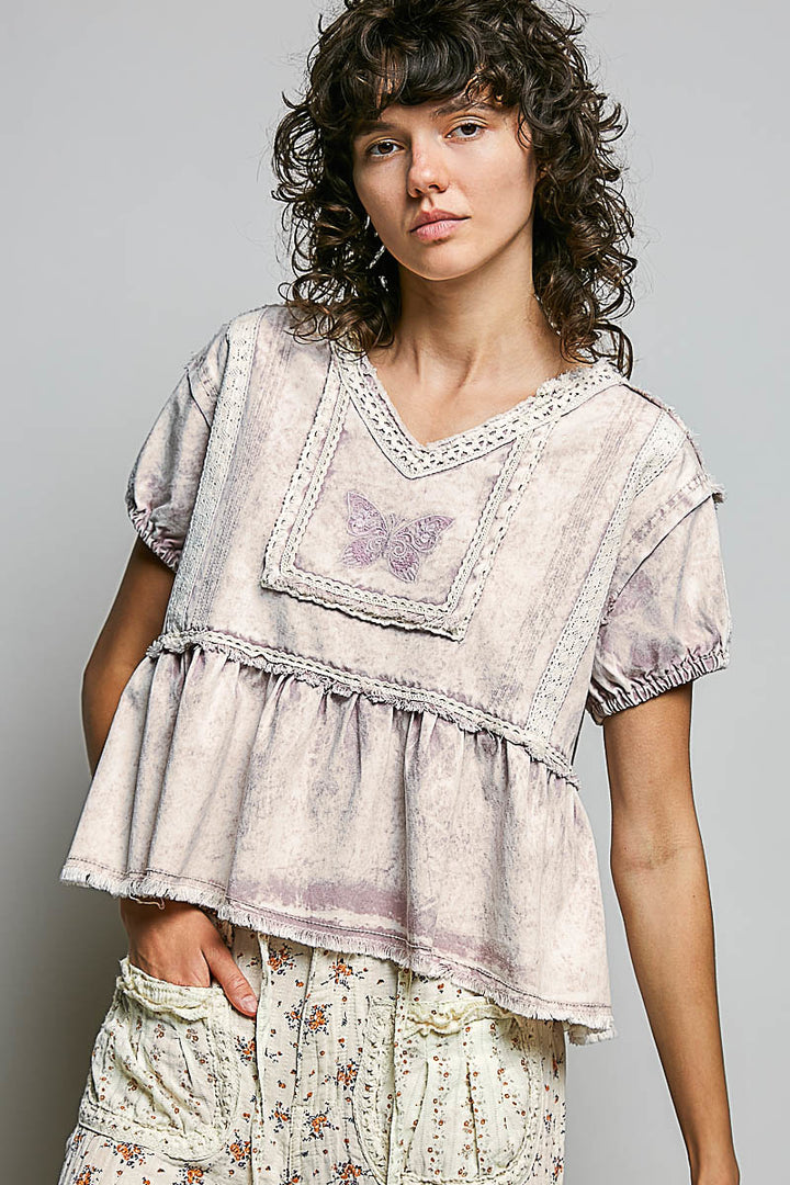 Sweetbriar Flutter Blouse