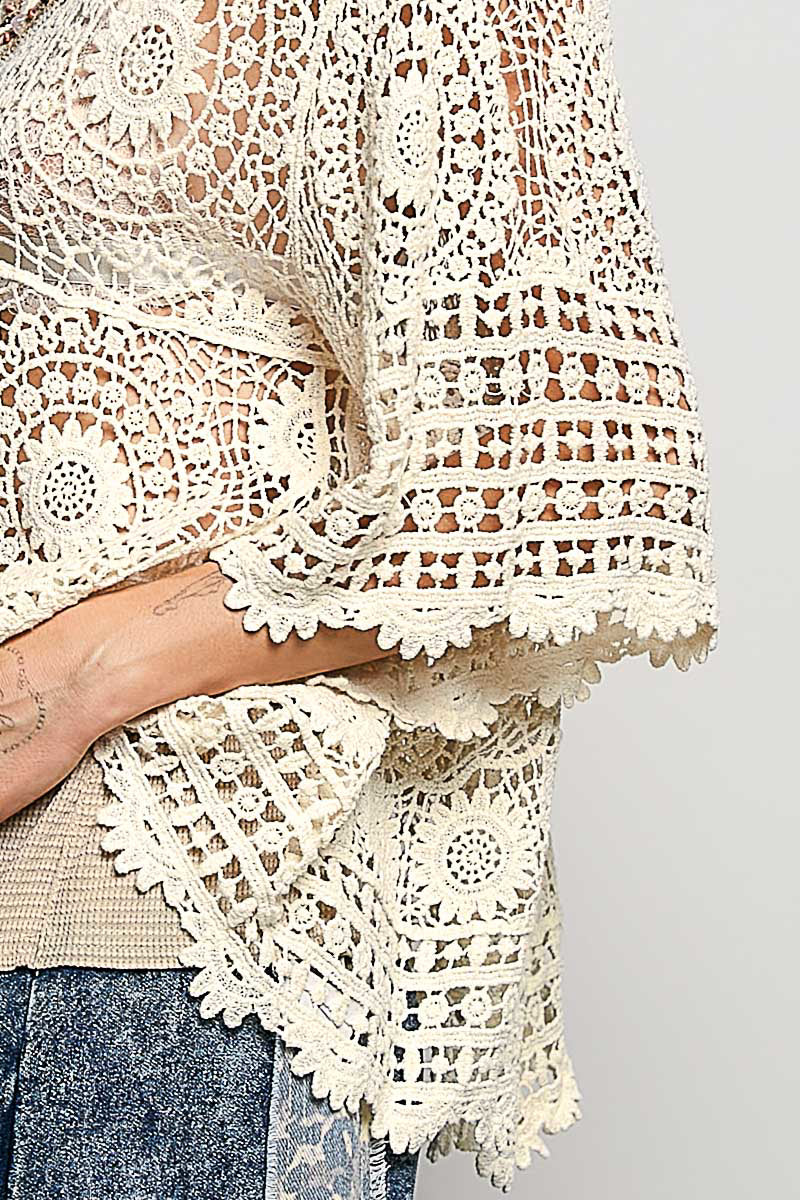 Sea Shell Sands Crochet Top