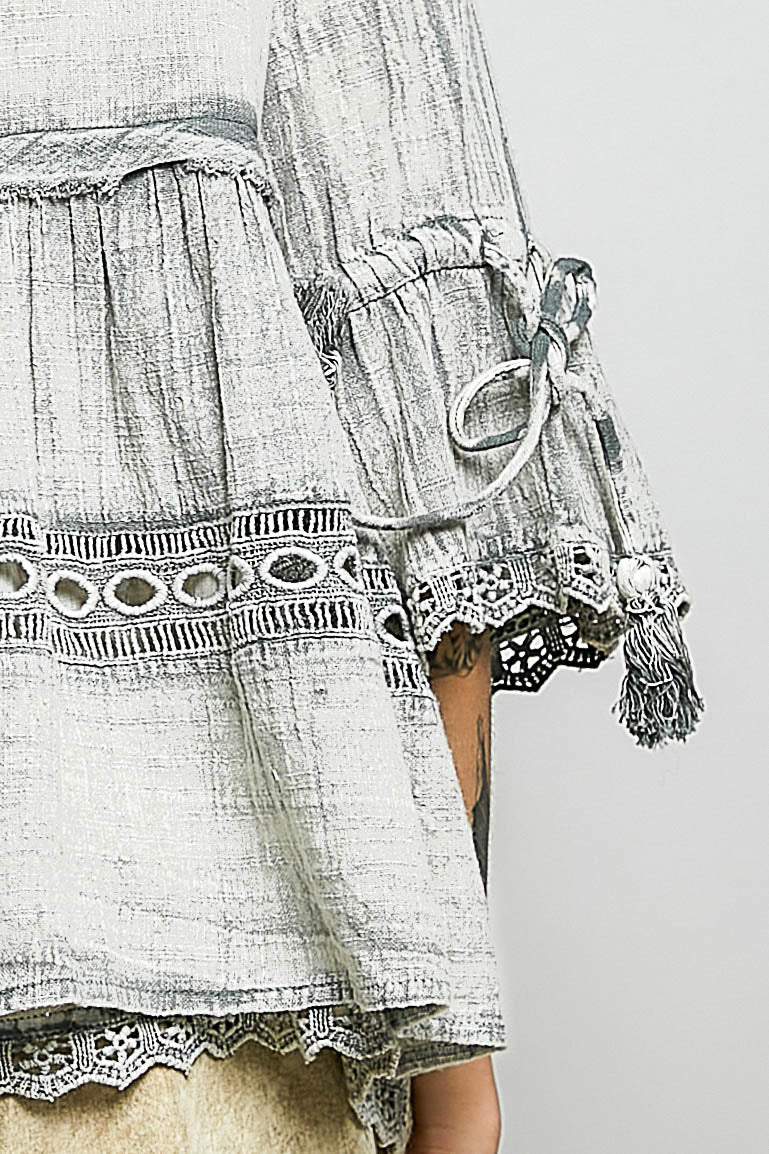 Soft Romance Sage Blouse