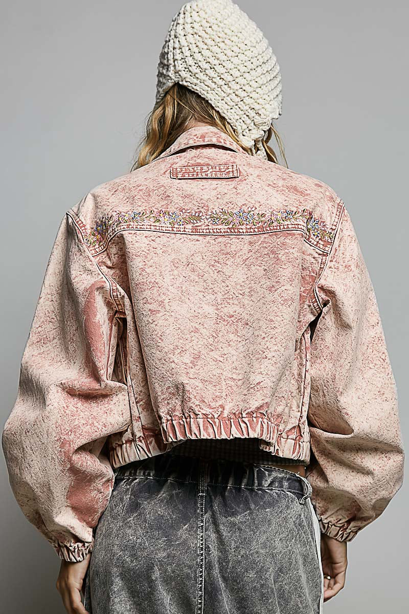 Blush Canyon Crop Jacket