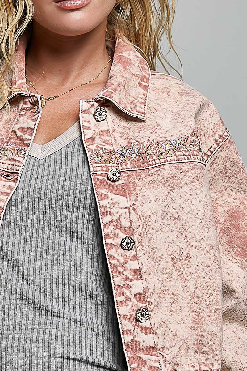 Blush Canyon Crop Jacket