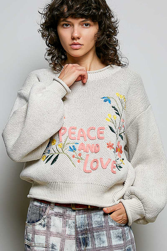 Peace And Love Sweater