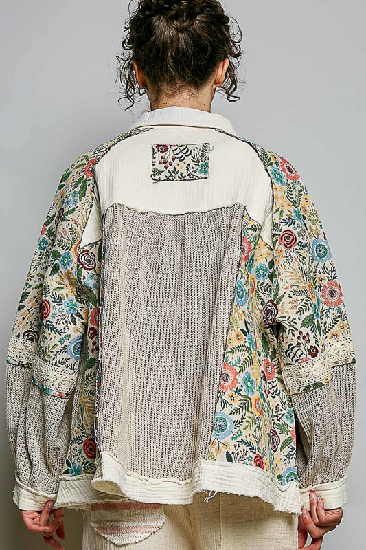 Petal Creek Button Up Top