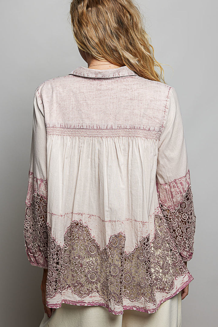 Faded Blush Blouse