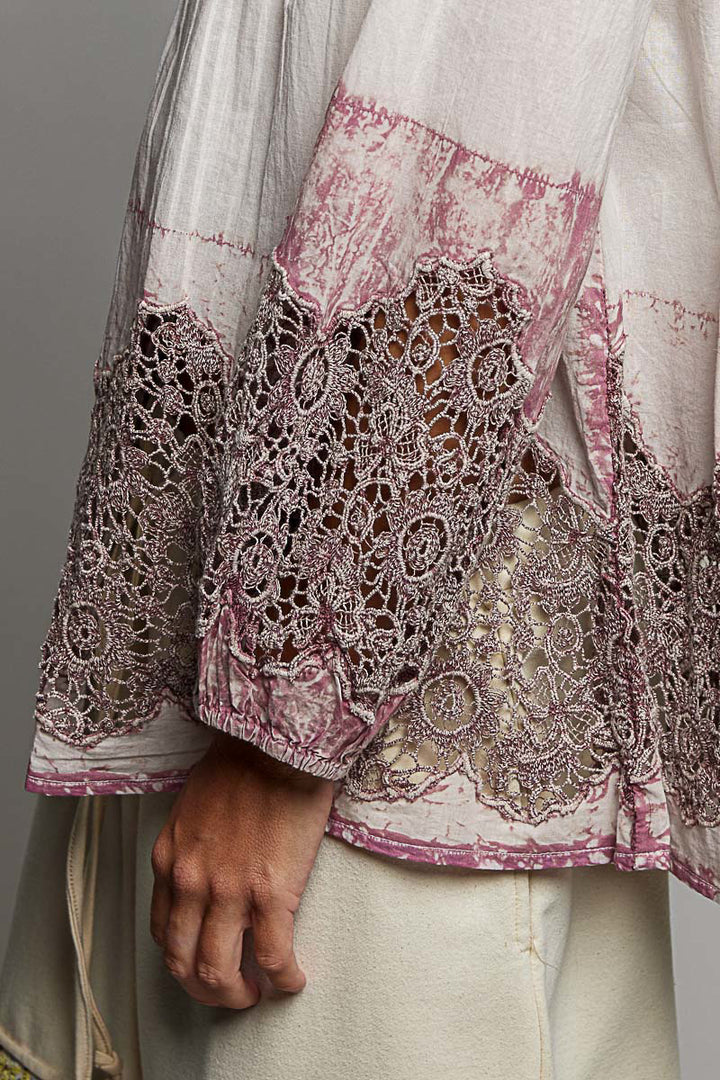 Faded Blush Blouse