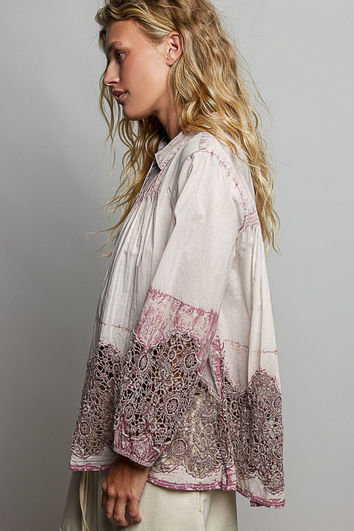 Faded Blush Blouse