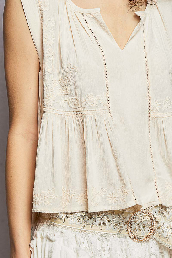 Desert Ivory Top