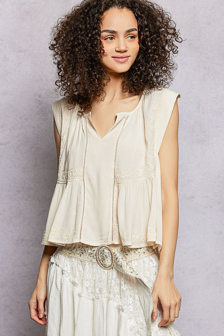 Desert Ivory Top